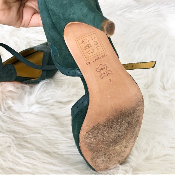 Vintage C Label green shoes - Picture 8 of 15